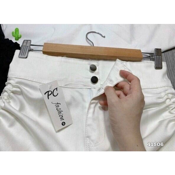 QUẦN SORT KAKI JEAN NỮ RÚT DÂY HÓT . Chất co giãn mềm mịn 40-55kg