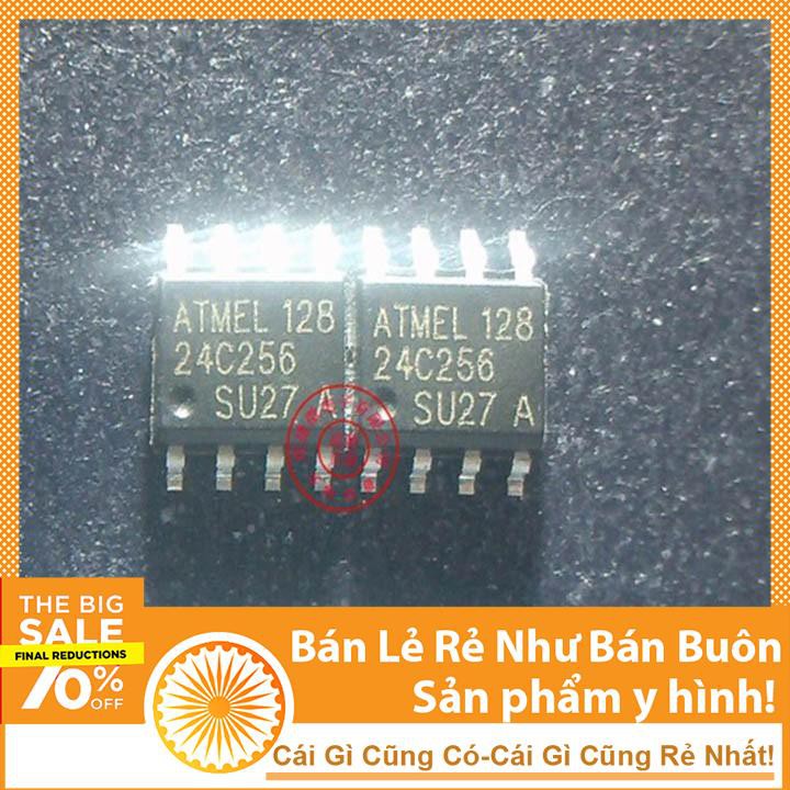 Linh Kiện IC AT24C256 SOP8 256K 2.7-5.5V Giá Rẻ