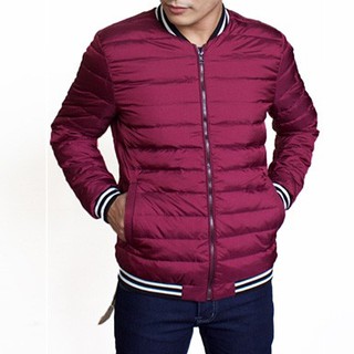 Áo khoác bomber nam lông vũ tinh cao cấp độc đáo