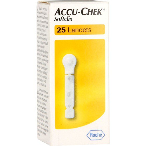 KIM DẸP LẤY MÁU ACCUCHECK SOFTCLIX (25 CÂY)