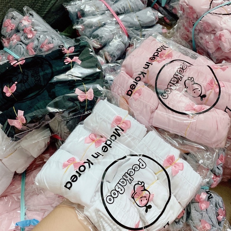 Quần legging đùi cho bé gái chất cotton siêu mềm mịn thoáng mát