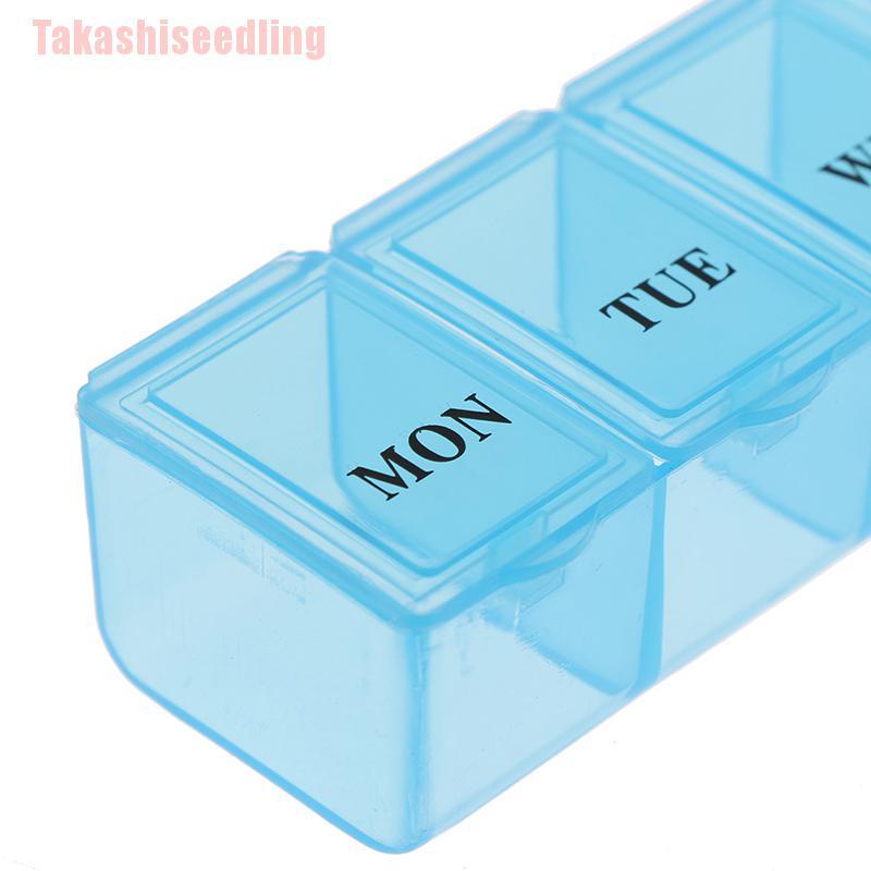 Hộp đựng thuốc chia 7 ngày cầm tay tiện lợi
