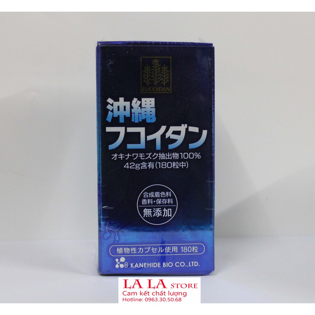 Viên Uống Okinawa Fucoidan Của Nhật 180 Viên - Fucoidan Okinawa