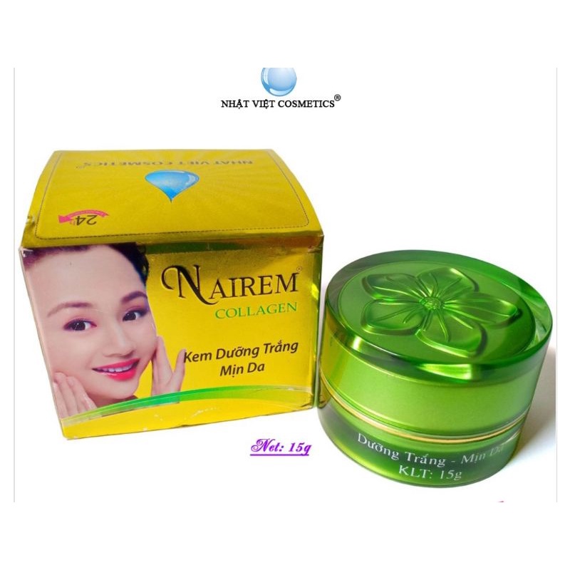 KEM DƯỠNG TRẮNG, MỊN DA COLLAGEN NAIREM - 15G
