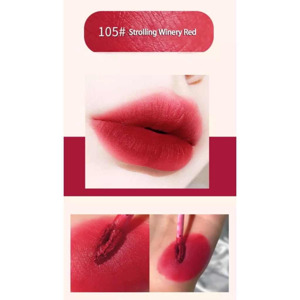 Son kem lì WodWod Velvet Lip Glaze nắp trong Anna Cosmetics