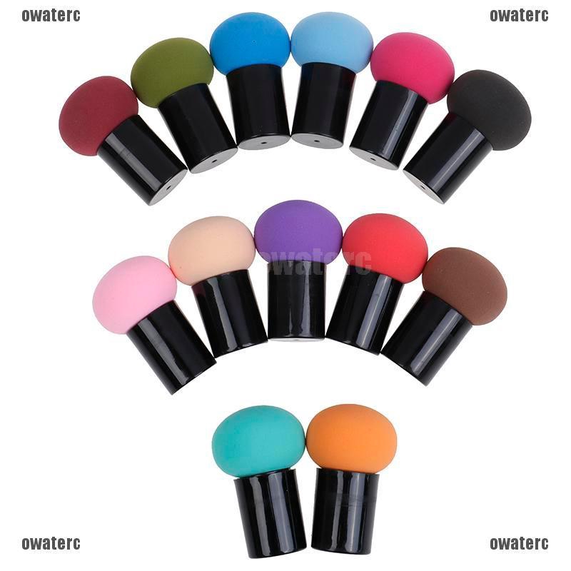 ★H ng C S N ★Mút Trang Điểm Hình Nấm Dễ Thương Có Thể Sử Dụng Dạng Ướt Và Khô