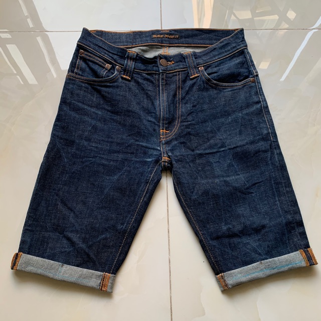 Short Jean hiệu Nudie Jean Size 29 chính hãng mới 96%