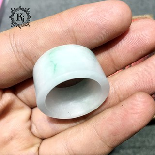 Nhẫn Phong Thủy Jade A Bản Vuông Dành Cho Nam - Mạnh Mẽ - Bảo Hành Trọn Đời - Gia Tăng Vương Khí