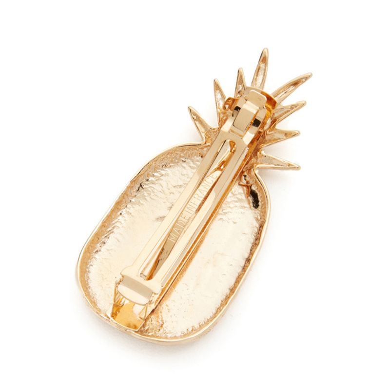 Kẹp Tóc Hợp Kim Hình Quả Dứa Thời Trang