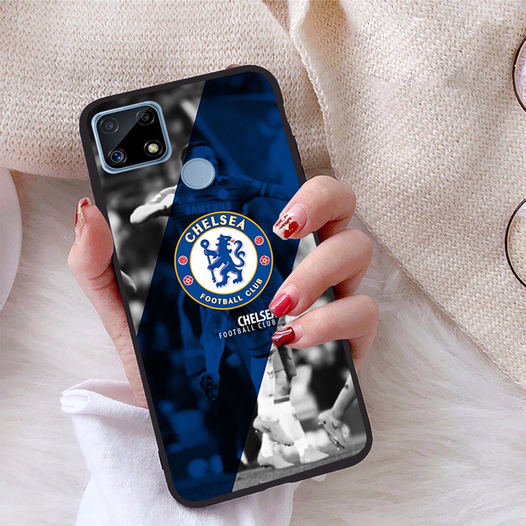 Ốp lưng Realme C25 viền dẻo TPU BST CLB Bóng Đá
