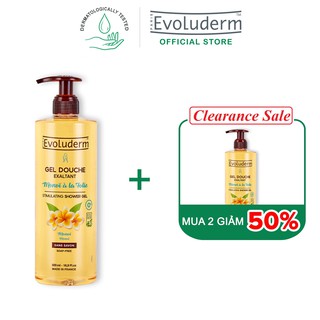 [HSD-01-2022] Gel tắm Evoluderm Gel Douche Exaltant Monoï à la Folie 500ml