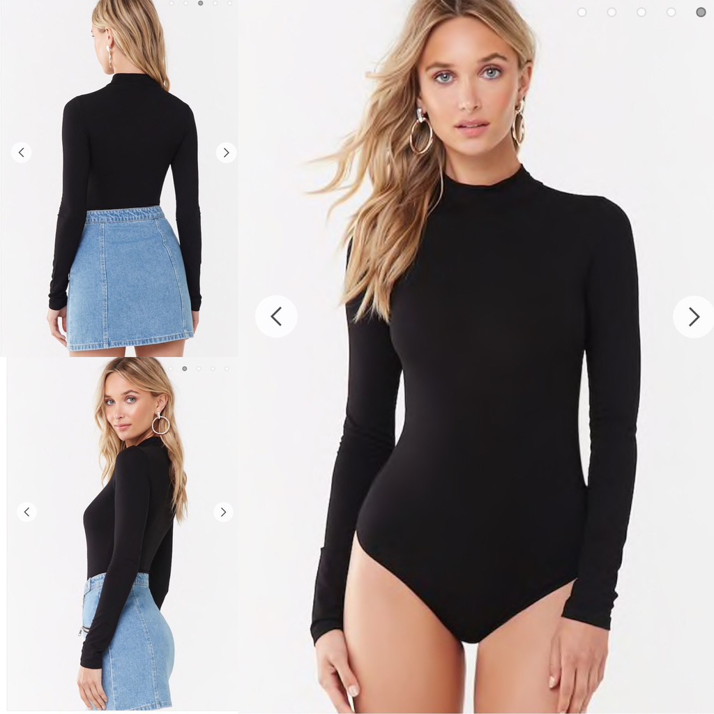 ẢNH TỰ CHỤP Bodysuit cổ lọ | BigBuy360 - bigbuy360.vn