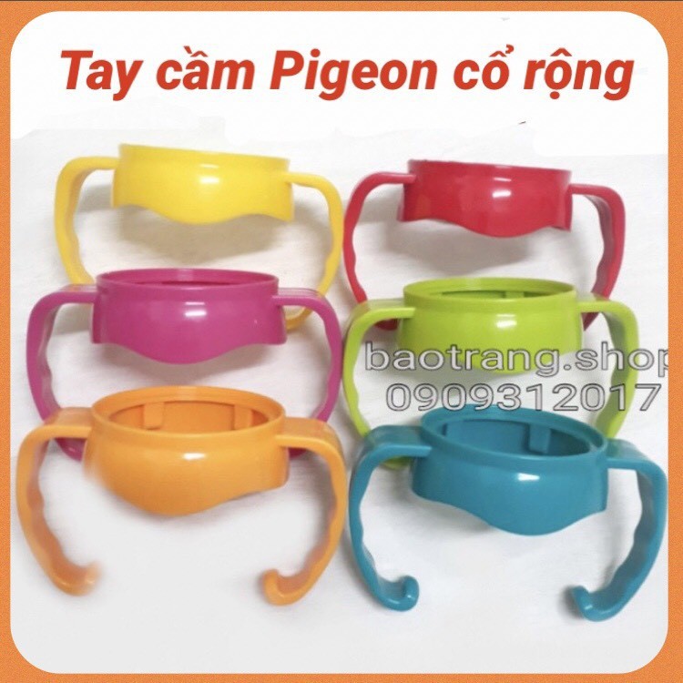 [Loại 1] Tay cầm bình sữa Pigeon cổ rộng loại dày đẹp