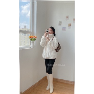 [ Freeship Extra ]_Áo Khoác Lông trần trám ( ảnh thật shop chụp )