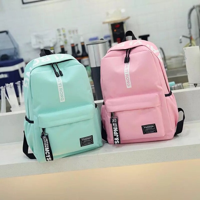 Balo BYS Phong Cách Hàn Quốc - HỒNG Store4girls