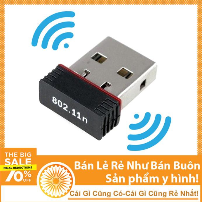 USB Thu Wifi Mini 802.11n 150 mbps Không Anten