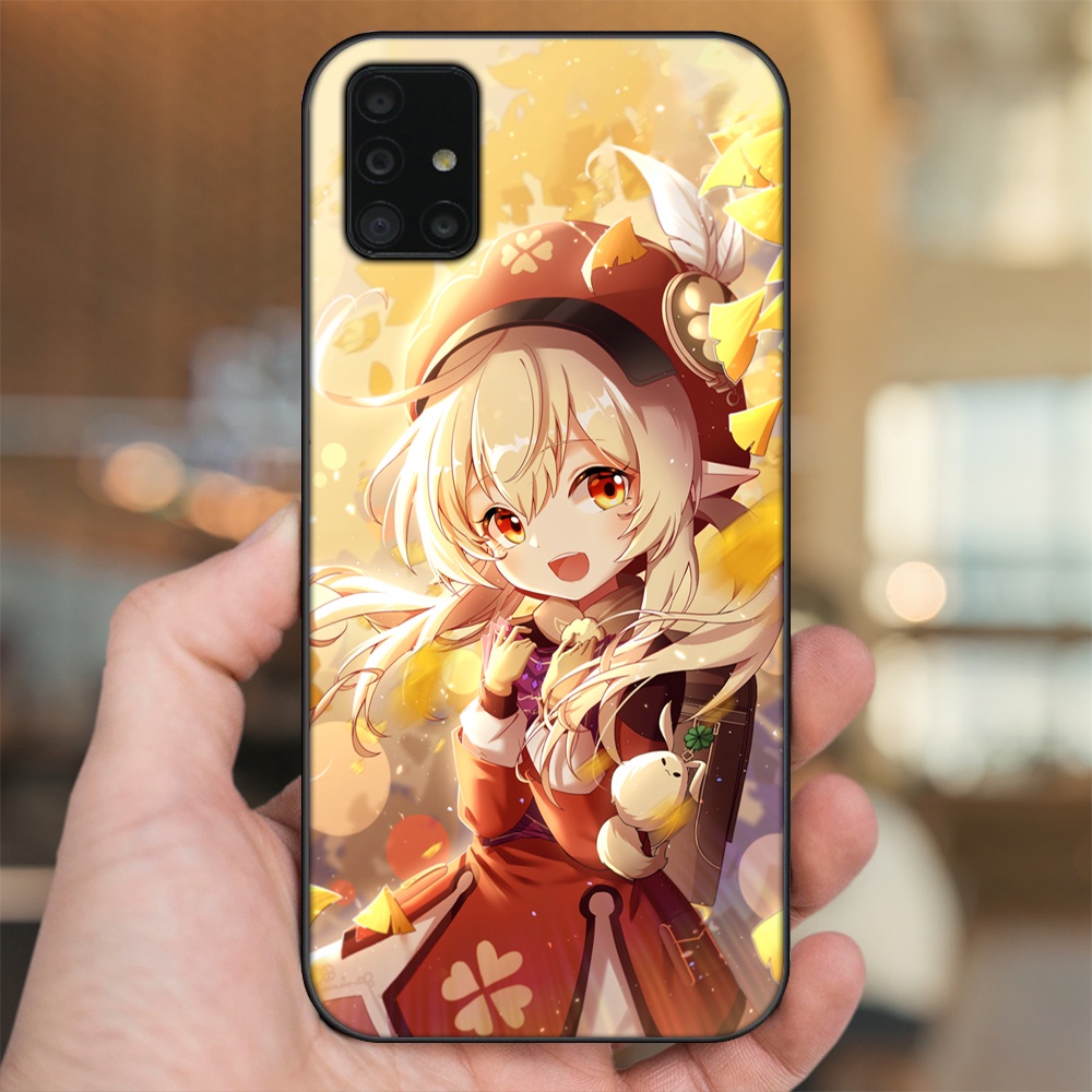 Ốp lưng Samsung A51, A71 viền đen in hình Klee Genshin Impact