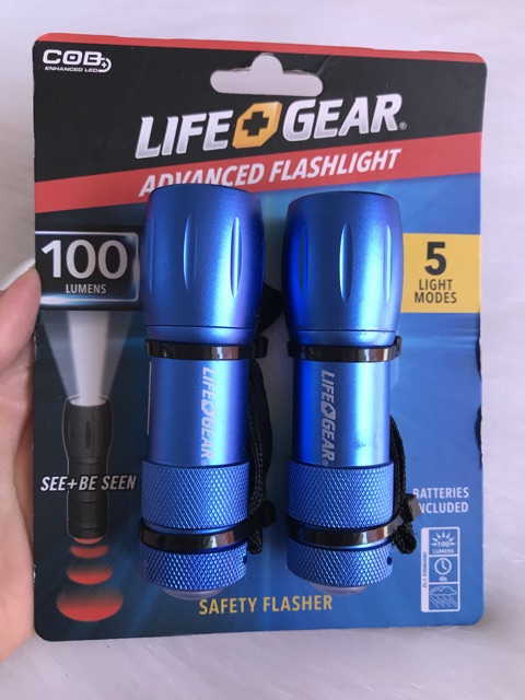 👉Đèn pin nâng cao Life Gear 5 chế độ ánh sáng -Mỹ