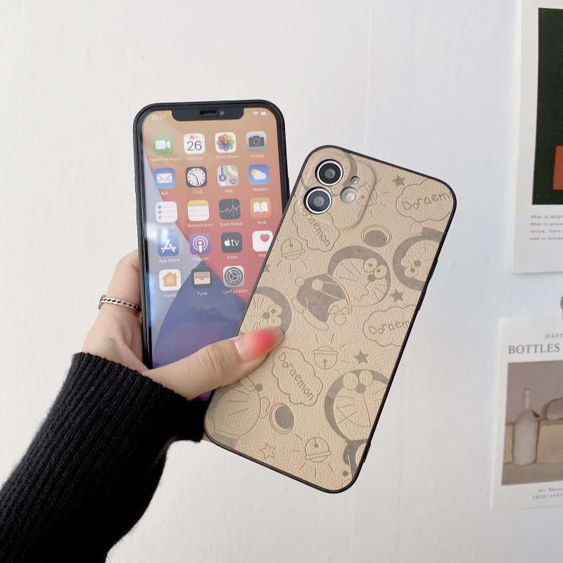 Ốp Điện Thoại Mềm Họa Tiết Doraemon Dễ Thương Cho Iphone 12 11 Pro Max Mini Xs Xr X 8 7 Plus + Se 2020