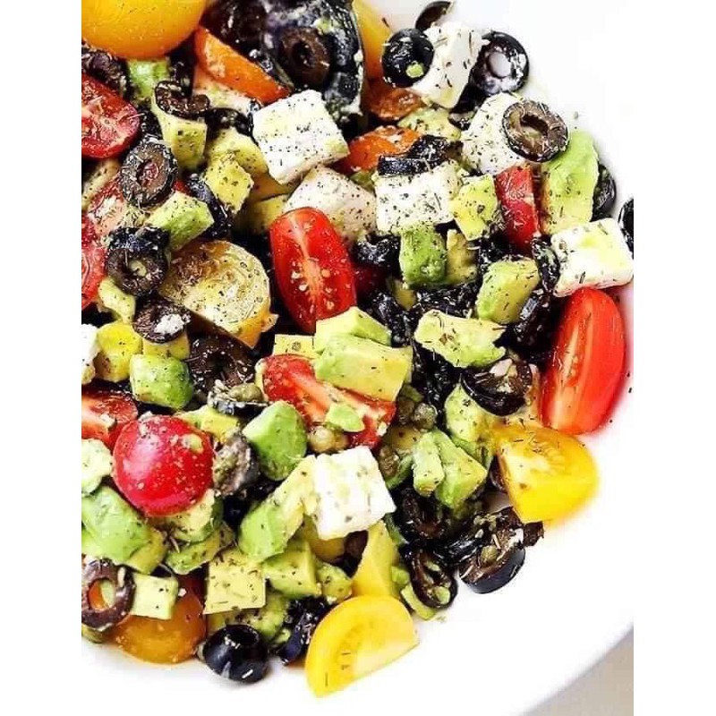 Quả Oliu Xanh,Đen Tách Hạt Ngâm Nguyên Quả Latino Bella Hộp 3kg-Trái Olives Xanh,Đen Làm Salad,Pizza Nhập Khẩu Spain