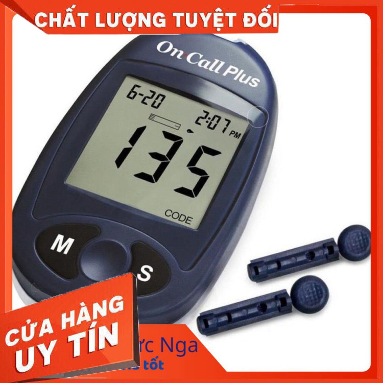 Máy đo đường huyết On Call Plus tặng kèm 50 kim lấy máu