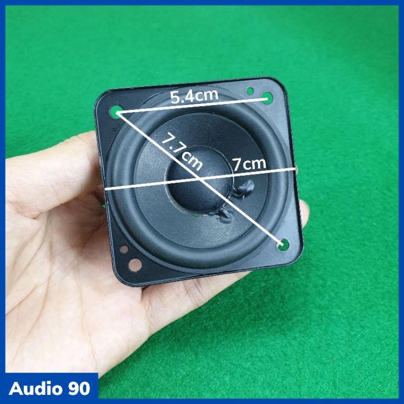 Loa toàn dải 2.75 inch công suất 10w trở kháng 8 ohm