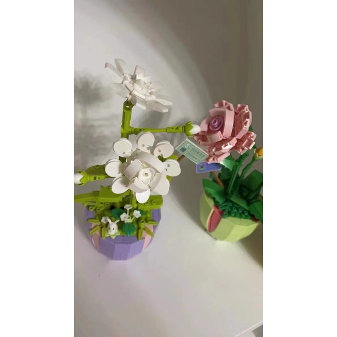 Đồ Chơi Lắp Ráp Hình Hoa Sáng Tạo Giáo Dục Cho Trẻ Em