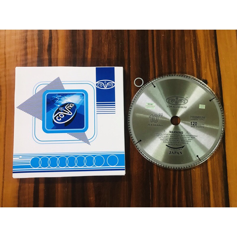LƯỠI CẮT HỢP KIM ĐA NĂNG COVINA 255MM CẮT NHÔM ĐỒNG GỖ HÀNG CHẤT LƯỢNG CAO NEW 100%
