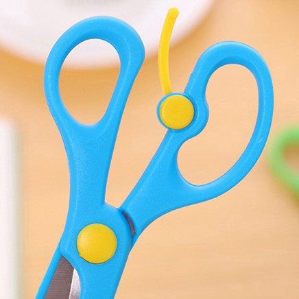 Kéo Nhựa Cắt Giấy An Toàn Cho Bé
