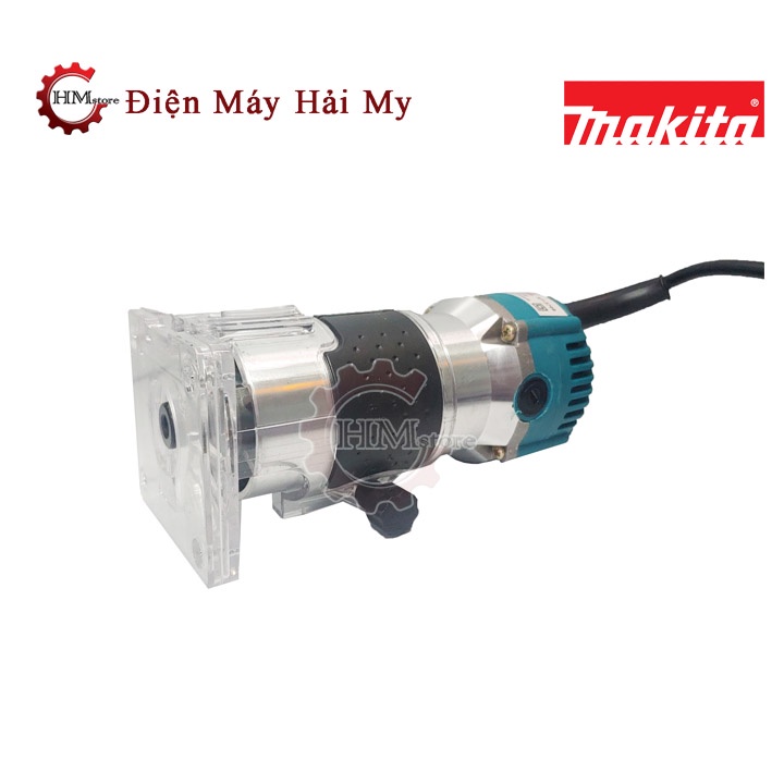 [Tặng Mũi Soi] Máy Soi Gỗ Cầm Tay 6.35mm Makita 3709A - Máy phay gỗ , soi mộng gỗ , tạo rãnh gỗ Makita