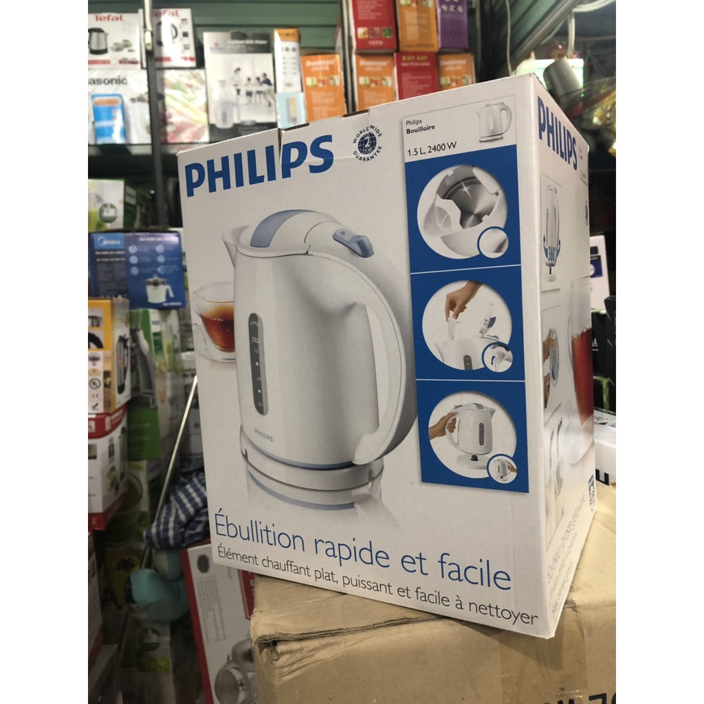 Ấm đun nước siêu tốc philips HD4646 chính hãng