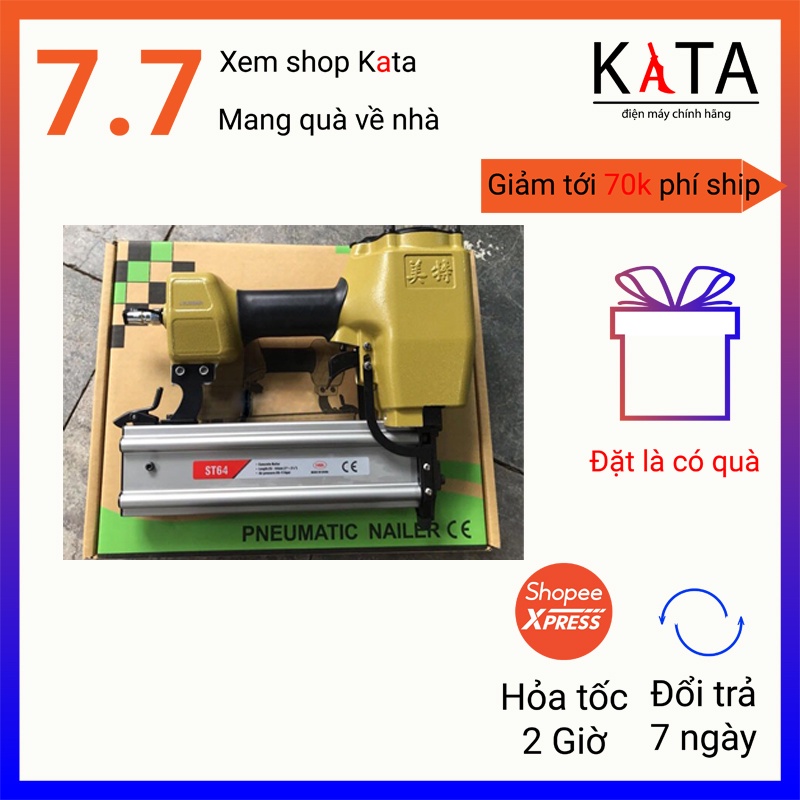 Súng bắn đinh bê tông ST64 Meite dùng hơi hàng nội địa chuyên làm thạch cao, gỗ, bê tông SBD06