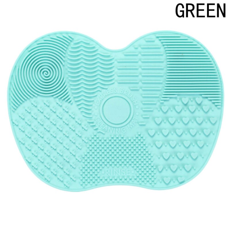 Miếng silicone vệ sinh đầu cọ trang điểm
