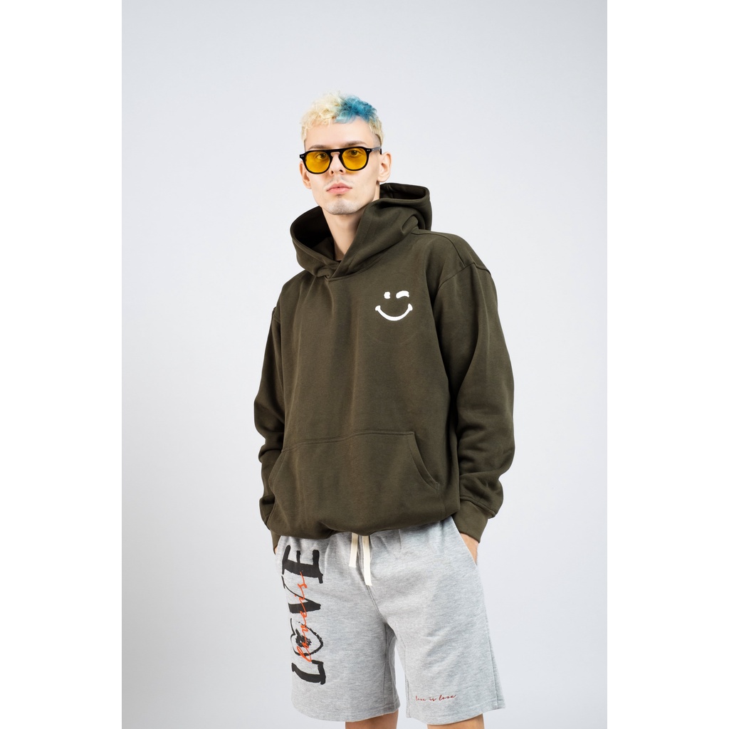Áo Hoodie Nỉ bông Smile heybaby Thepublicc | BigBuy360 - bigbuy360.vn