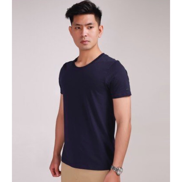 Áo Thun Aristino ATS025s8 Slim 2 màu Khoẻ Khoắn