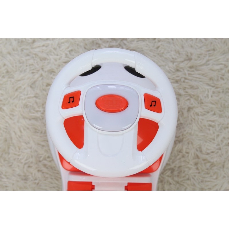 Xe chòi chân kiêm bám tập đi cho bé Toyshouse có nhạc và khoang đựng đồ (hình cá heo - bò sữa - robot)