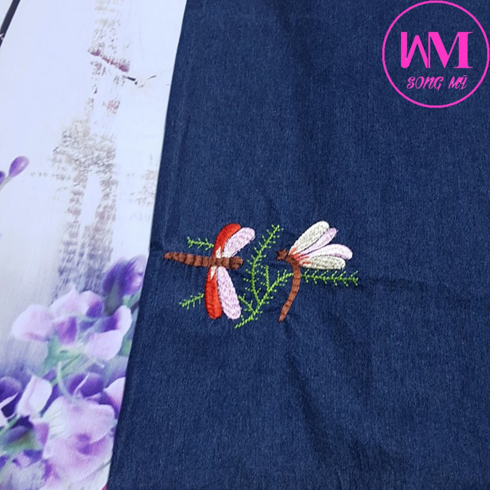 Váy Chống Nắng Jean Cao Cấp Có Thêu Họa Tiết Song Mỹ Shop | BigBuy360 - bigbuy360.vn