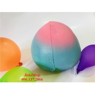 Squishy quả đào màu sắc TO BỰ