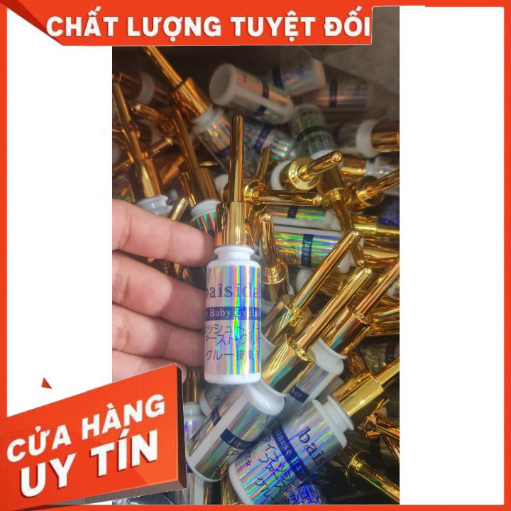 KEO DÁN MI BAISIDAI chính hãng loại 1 siêu chắc bám mi bền chặt 24h giá rẻ  keo trắng đen công ty chất lượng