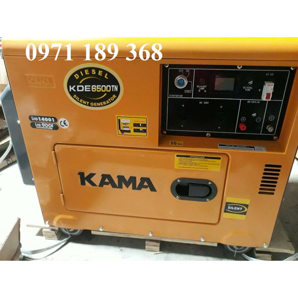 Máy phát điện chạy dầu 5kw KAMA KDE6500TN