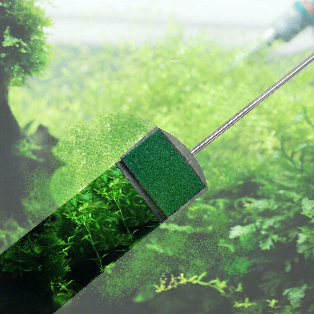 Cọ Xốp Hai Mặt Vệ Sinh Bể Cá / Cửa Sổ Tay Cầm Dài Tiện Lợi