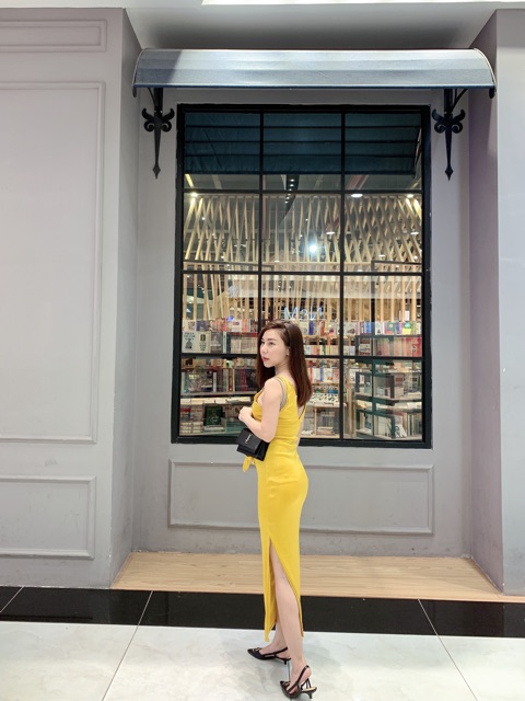 Đầm Body vàng