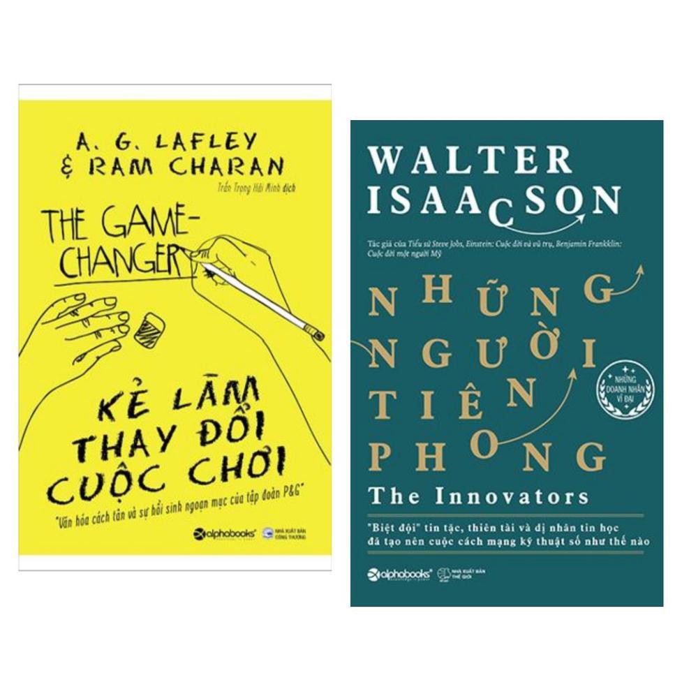 Sách Combo 2 Cuốn Kẻ Làm Thay Đổi Cuộc Chơi và Những Người Tiên Phong