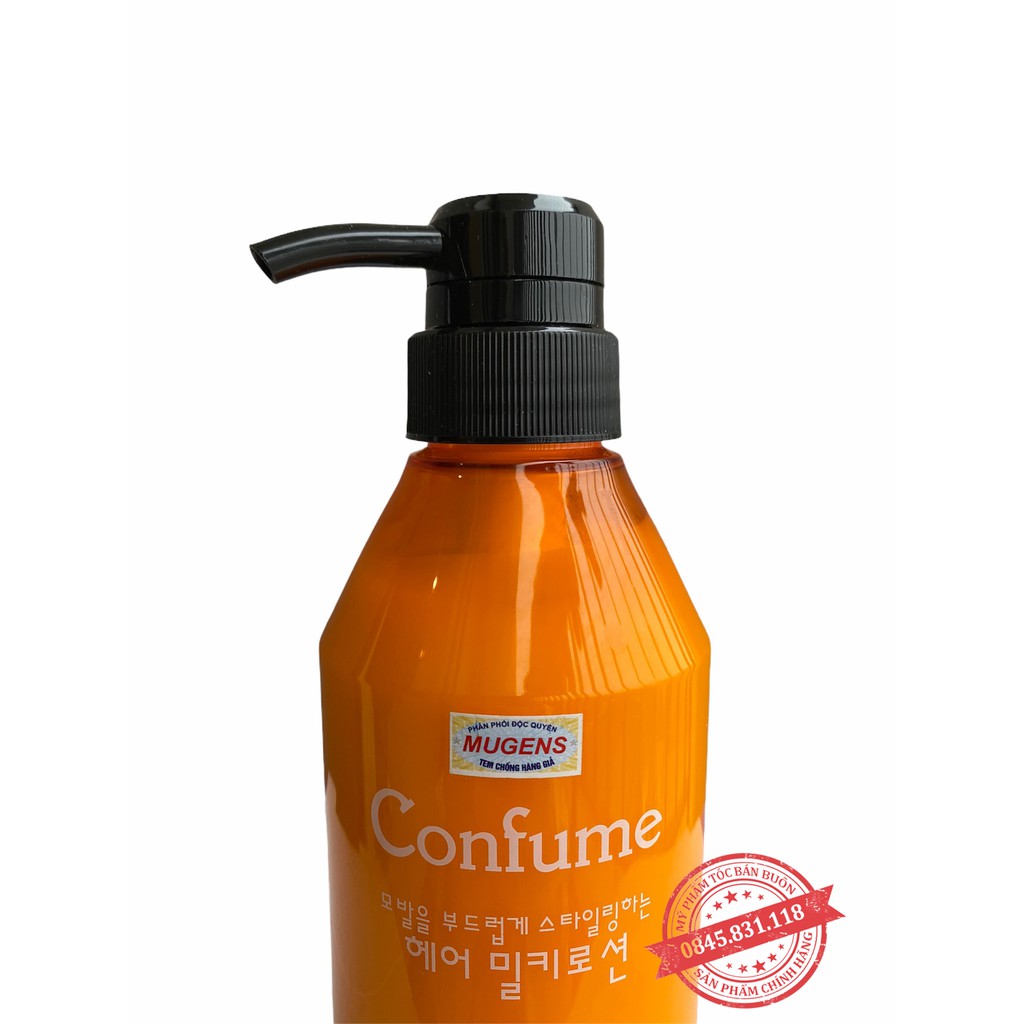 Xả khô Confume Welcos Hair Lotion dưỡng tạo kiểu, giữ lọn sóng xoăn chính hãng hàn quốc CT20