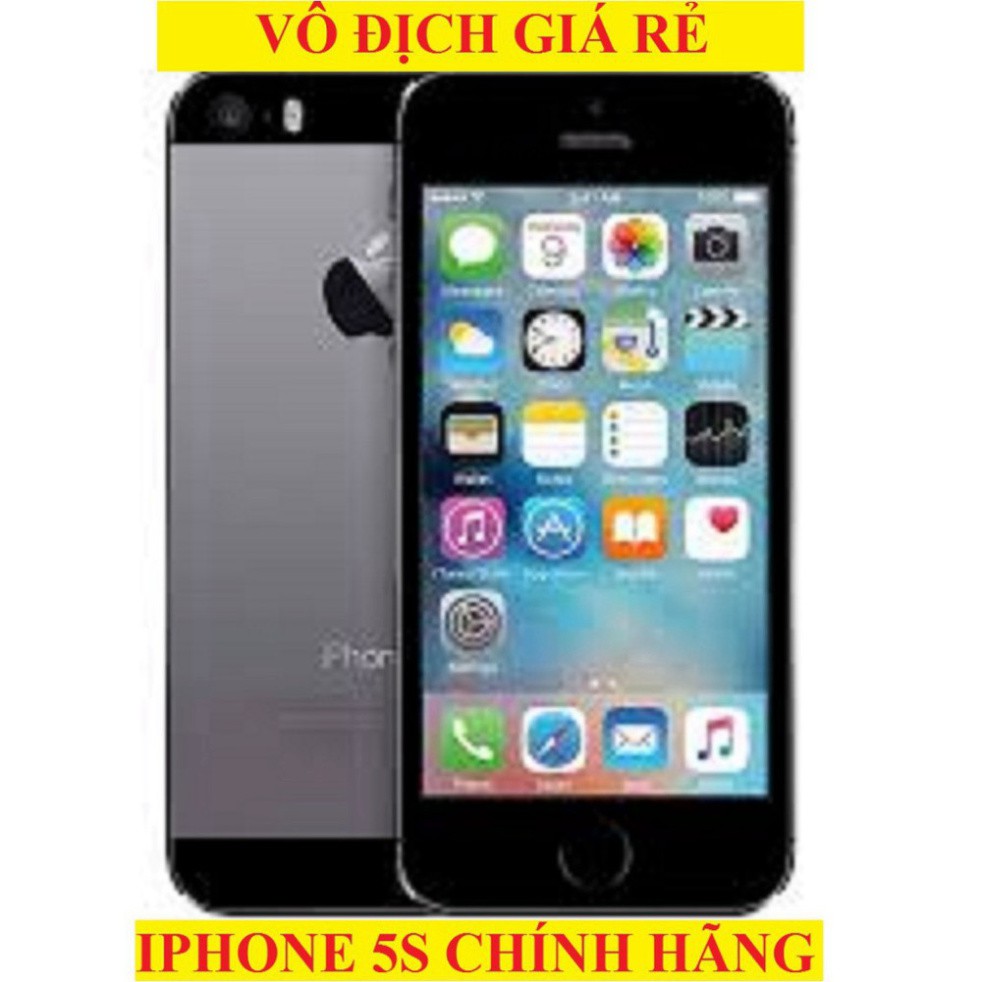 RẺ NHÂT THỊ TRUONG [Giá Sốc] điện thoại Iphone 5S bản Quốc tế, Full Vân tay, chơi Liên Quân mượt RẺ NHÂT THỊ TRUONG