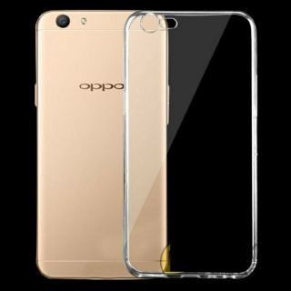 Ốp lưng + kính cường lực oppo F1s/A59 dẻo silicon trong suốt siêu mỏng