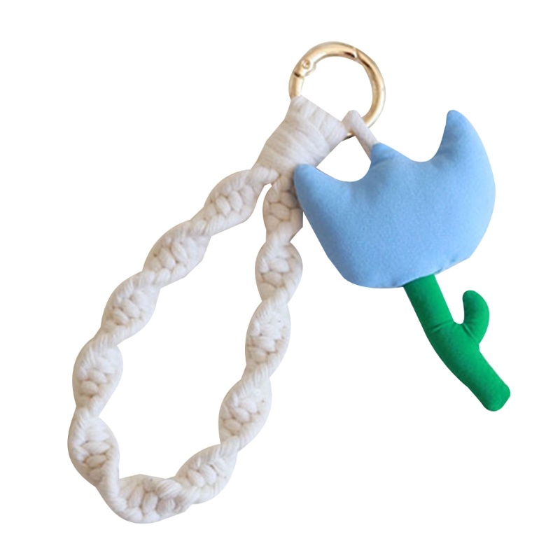 Móc Khóa Hình Bông Hoa 3D Trang Trí Xinh Xắn