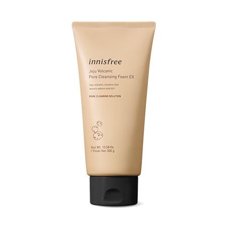 Sữa rửa mặt kiểm soát nhờn tro núi lửa Innisfree Jeju Volcanic Pore Cleansing Foam