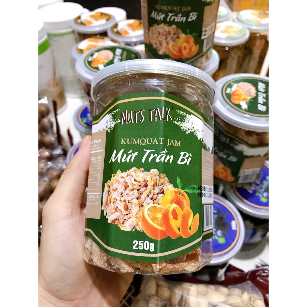 Mứt trần bì(vỏ quýt)