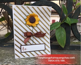 Thiệp hoa 20-10 handmade
